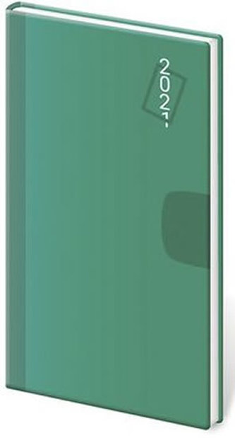 Diář 2021: Vario Green, kapesní týdenní, 80x150