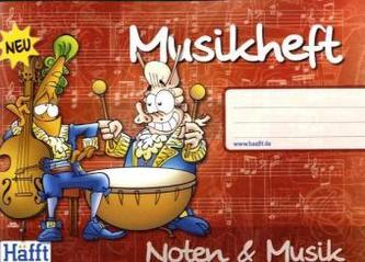 Musikheft (DIN A5 quer)