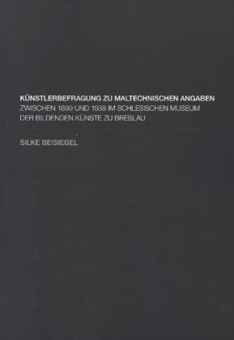 Künstlerbefragung zu maltechnischen Angaben