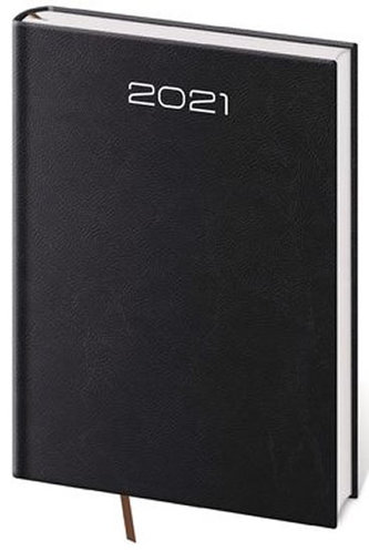 Diář 2021: Old Karachi černá, B5 týdenní, 170x240