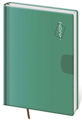 Diář 2021: Vario Green, A5 denní, 145x205