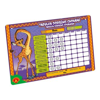 Tabulka DOBRÉHO CHOVÁNÍ