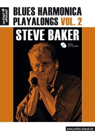 Blues Harmonica Playalongs, m. Audio-CD. Vol.2