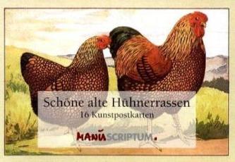 Schöne alte Hühnerrassen