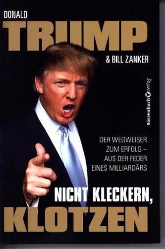 Nicht kleckern, klotzen!