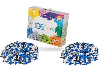 L-W Toys Policejní set 2000 ks - (lehký + těžký)