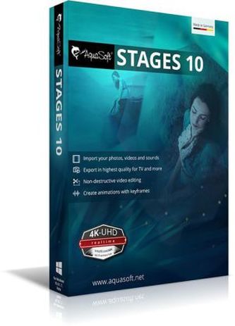AquaSoft Stages 10, 1 DVD-Rom