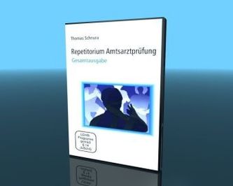 Repetitorium Amtsarztprüfung, Gesamtausgabe, 7 DVDs