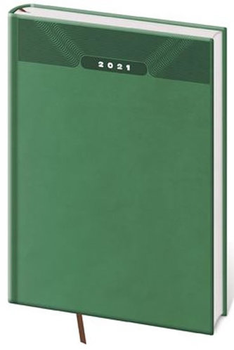 Diář 2021: Print zelená, B5 týdenní, 170x240