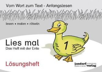 Das Heft mit der Ente, Lösungsheft