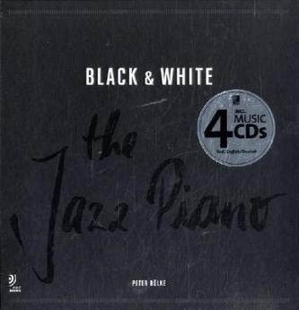 Black and White - The Jazz Piano, Bildband und 4 Audio-CDs