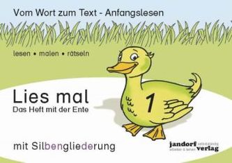 Das Heft mit der Ente (mit Silbengliederung)