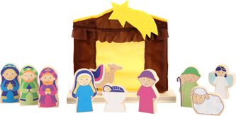 Small Foot Betlém s postavičkami