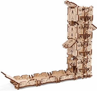 Ugears 3D dřevěné mechanické puzzle Kostková věž
