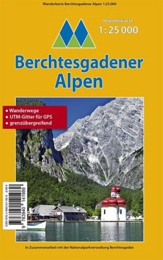 Berchtesgadener Alpen, Wanderkarte