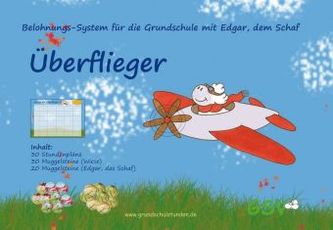 Belohnungs-System für die Grundschule mit Edgar, dem Schaf - 'Überflieger'