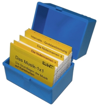 Das Musik-1x1, Lernkarten