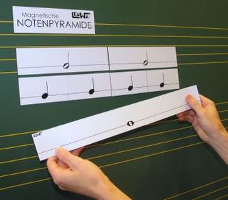 Magnetische Notenpyramide