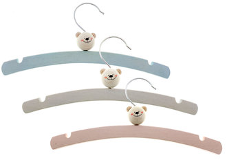 Hess Dřevěné ramínko medvídek 6 ks Hess Dřevěné ramínko medvídek 6 ks