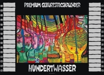 Hundertwasser Premium Geburtstagskalender