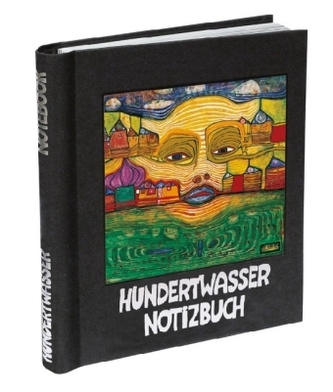 Hundertwasser Notizbuch, Motiv 'Irinaland über dem Balkan'