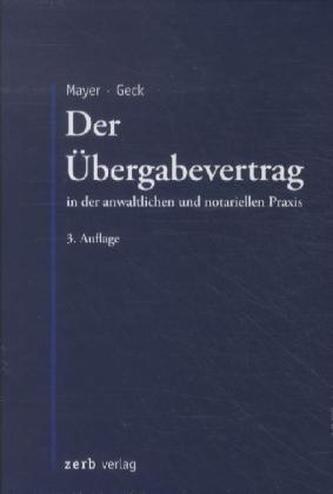 Der Übergabevertrag