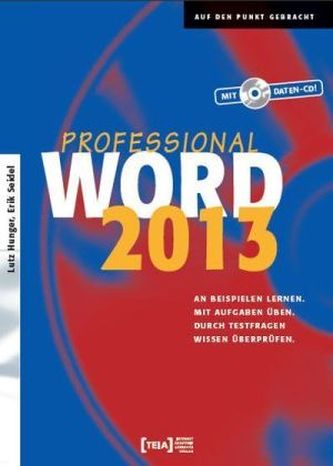 Word 2013 Professional, m. Daten-CD-ROM Word 2013 Professional, m. Daten-CD-ROM