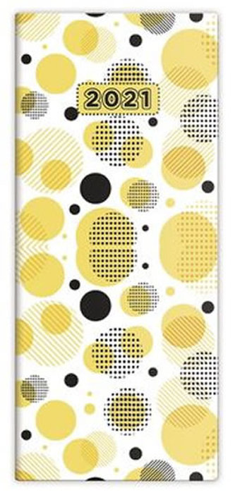 Diář 2021: Napoli design 4, měsíční, 77x178