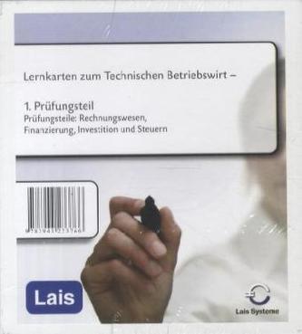 Lernkarten zum Technischen Betriebswirt - 1. Prüfungsteil