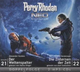 Perry Rhodan NEO - Der Weltenspalter. Zisternen der Zeit, 2 MP3-CDs