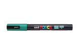 Akrylový popisovač "Posca PC-3M", smaragdová, 0,9-1,3 mm, UNI