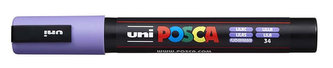 Akrylový popisovač "Posca PC-5M", světle fialová, 1,8-2,5 mm, UNI 2UPC5MHALVANYLILA Akrylový popisovač "Posca PC-5M", světle fialová, 1,8-2,5 mm, UNI 2UPC5MHALVANYLILA