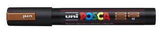 Akrylový popisovač "Posca PC-5M", bronzová, 1,8-2,5 mm, UNI 2UPC5MBRONZ