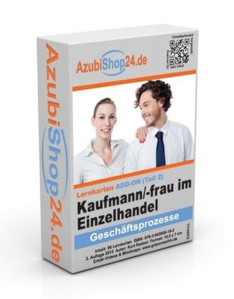AzubiShop24.de Add-on-Lernkarten Kaufmann / Kauffrau im Einzelhandel