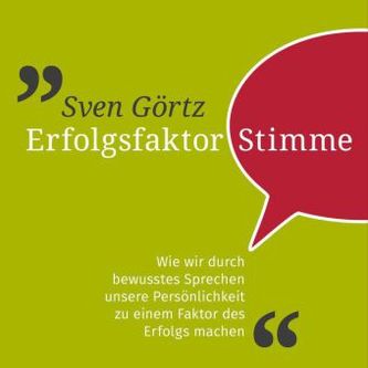 Erfolgsfaktor Stimme, 1 Audio-CD
