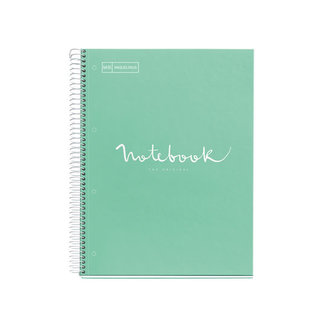 Miquelrius poznámkový blok Emotions A4, 90 g - tečky mentolový