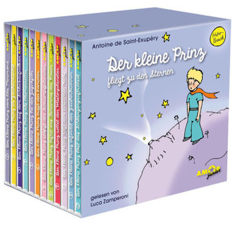 Der kleine Prinz fliegt zu den Sternen - Box komplett, 12 Audio-CDs