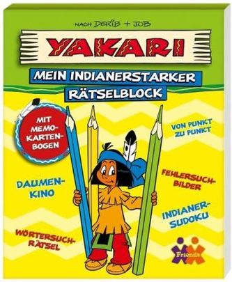 Yakari. Mein indianerstarker Rätselblock