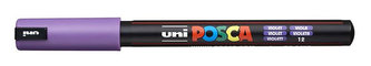 Akrylový popisovač "Posca PC-1MR", fialová, 0,7 mm, UNI 2UPC1MRL