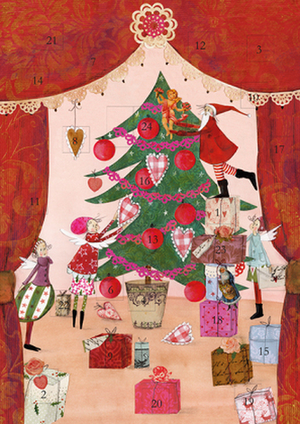 Adventskalender 'Weihnachtsvorhang'