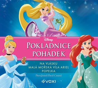 Disney - Na vlásku, Malá mořská víla Ariel, Popelka (audiokniha pro děti) - kolektiv