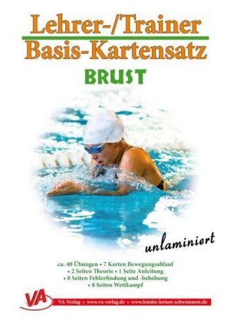 Lehrer-/Trainer-Kartensatz, Brust, unlaminiert