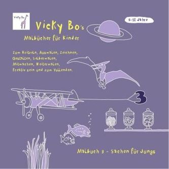 Malbuch Sachen für Jungs