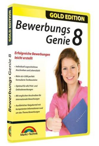 BewerbungsGenie 8, 1 CD-ROM