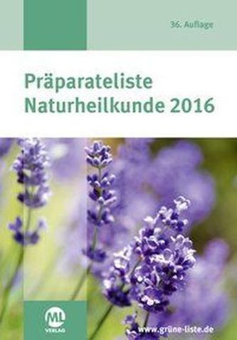 Präparateliste der Naturheilkunde 2016