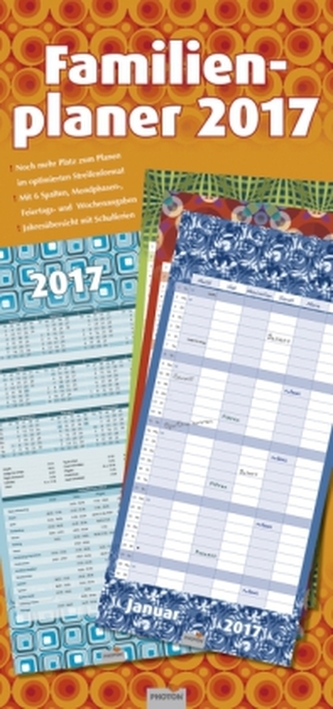 Familienplaner 'Retro' 2017 Familienplaner 'Retro' 2017