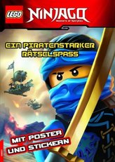 LEGO® NINJAGO(TM) Ein piratenstarker Rätselspaß, m. Poster