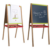 Jeujura Dřevěná multifunční tabule Drawing velká