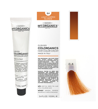 MY.ORGANICS Colorganics 100ml - 8.4 Light Copper Blonde