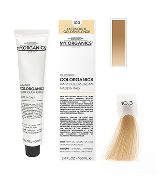 MY.ORGANICS Colorganics 100ml - 10.3 Ultra Light Golden Blonde
